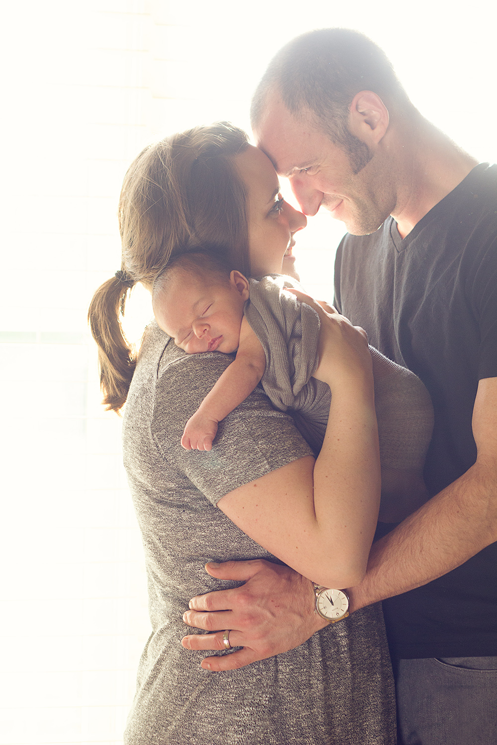 Chicago newborn photography, lifestyle newborn session